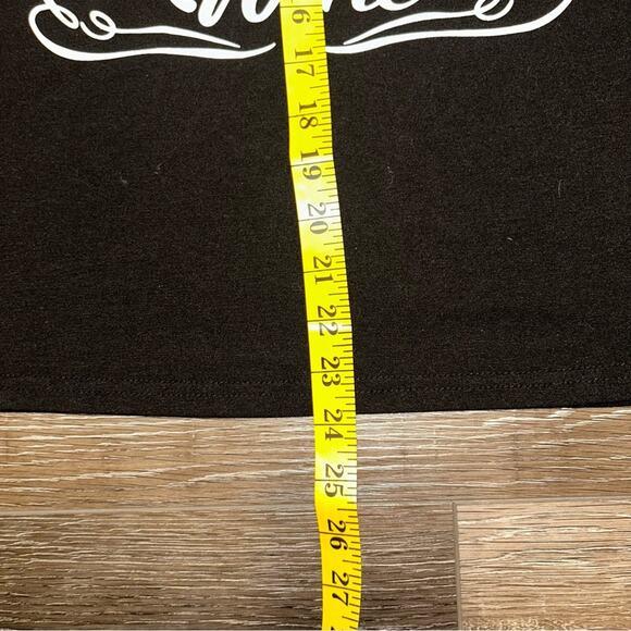 Women’s whisky tank top, size small, black top, muscle tee - Picture 4 of 6